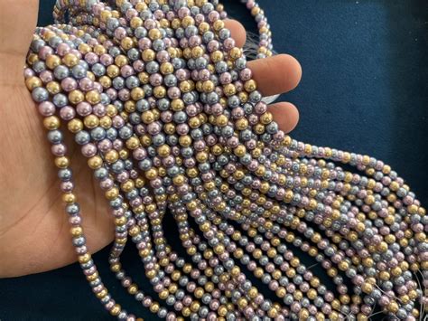 AAA Shell Pearls (6 mm) (Multicolour) – Art Grail