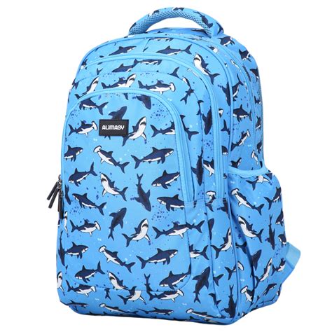 Sharks Large Kids Backpack Durable High Quality School bag – Alimasy