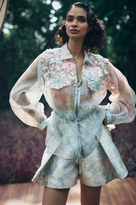 Maxim Sheer Embellished Jacket