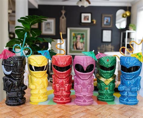 Buy Geeki Tikis Power Rangers Green Ranger 16-Ounce Ceramic Mug ...