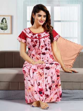 Night Dresses for Women - Buy Trendy Nighty for Women Online | Shopsy