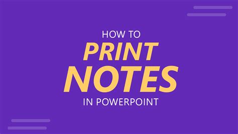 Image result for Tutorial Print Notes Page in PowerPoint