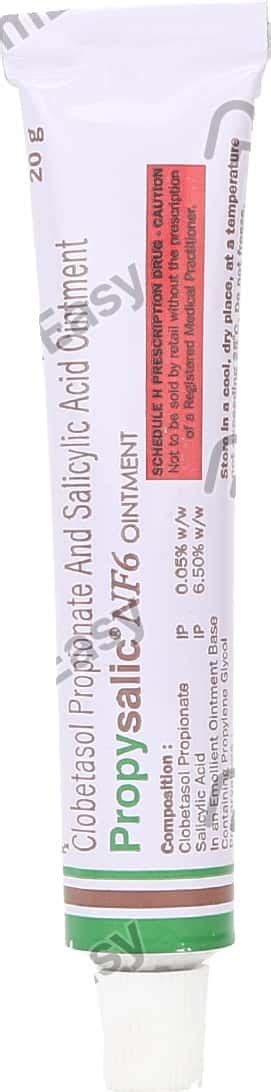 Propysalic Nf 6 Oint 20gm: Uses, Side Effects, Price & Dosage | PharmEasy
