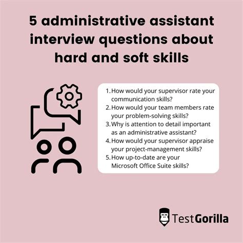 25 administrative assistant interview questions - TestGorilla