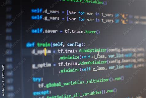 Image result for Photo of Python Machine Learning Code Editor