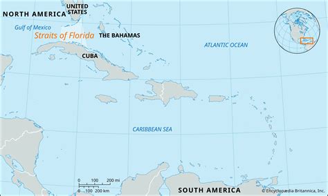 Straits of Florida | Map, Gulf of Mexico, Atlantic Ocean, & Facts ...