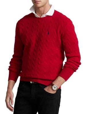 Cable-Knit Wool-Cashmere Sweater