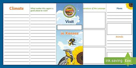 Kansas Travel Brochure and Rubric