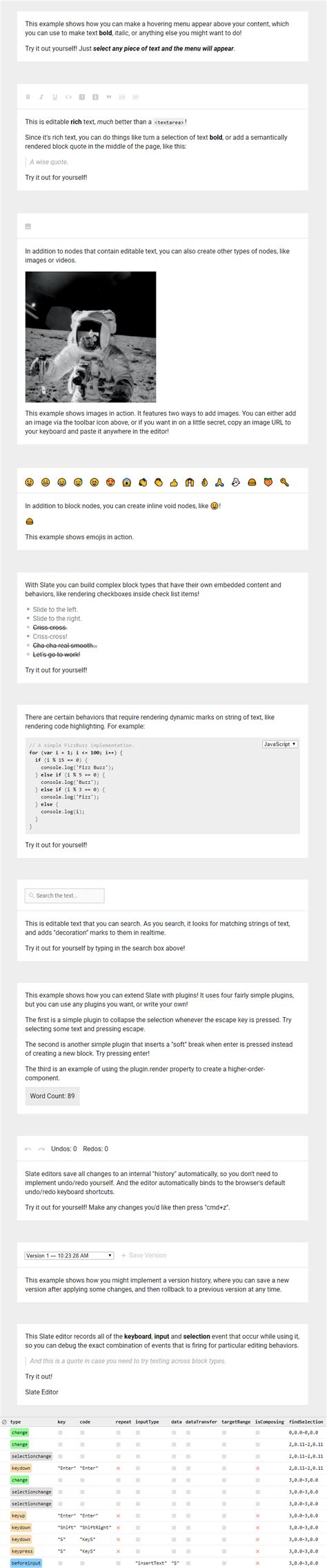 JavaScript Alone Text Editor 的图像结果