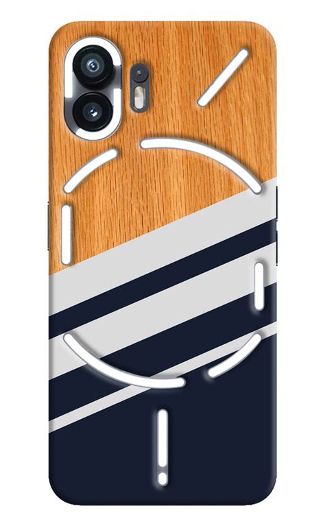 Black and white wooden Nothing Phone 2 Back Cover Case Online at Best ...
