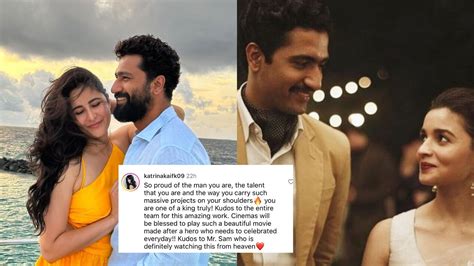 Katrina Kaif Lauds Vicky Kaushal’s Sam Bahadur Teaser; Alia Bhatt ...