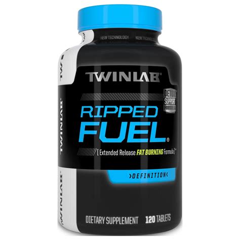Twinlab Ripped Fuel Energy Boost Supplement Tablets, 120 Ct - Walmart.com
