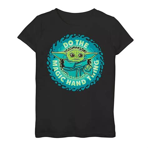 Girls 3-16 Star Wars The Child AKA Baby Yoda "Do The Magic Hand Thing" Tee