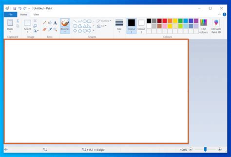 Using Paint On Windows 10 的图像结果
