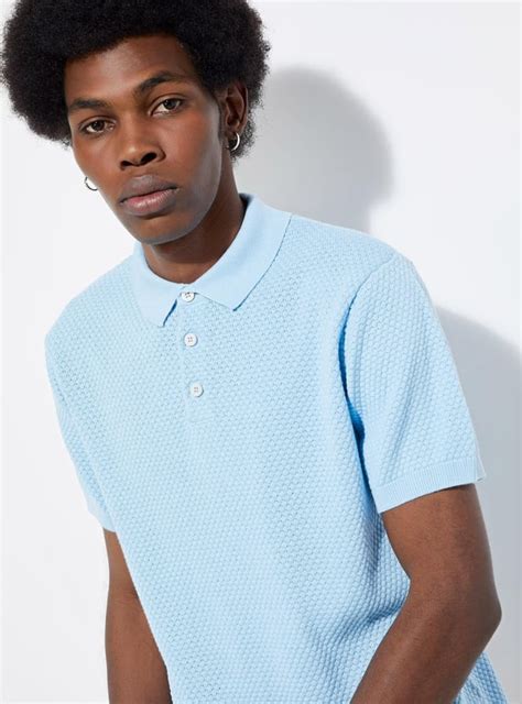 Buy URB_N Men Slim Fit Flat Knit Polo T-shirt Online at just Rs. 999.0 ...