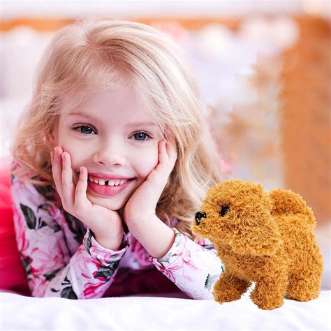 Buy SANGKN Toy Dog, Toy Dogs That Walk and Bark, Battery Realistic ...