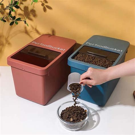 Java Trade 20L Pet Food Container Dog Cat Storage Animal Brid Cereal ...