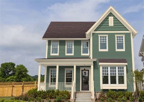 16 Stunning Green Exterior House Colors You'll Love | Allura USA