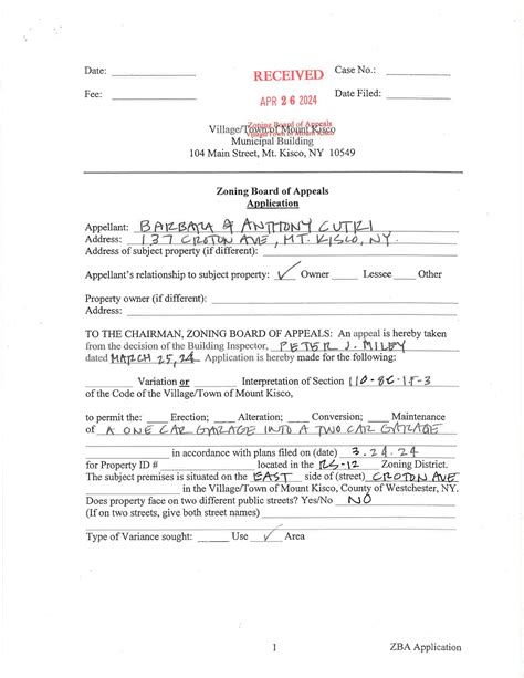 Image result for Building Permit Example