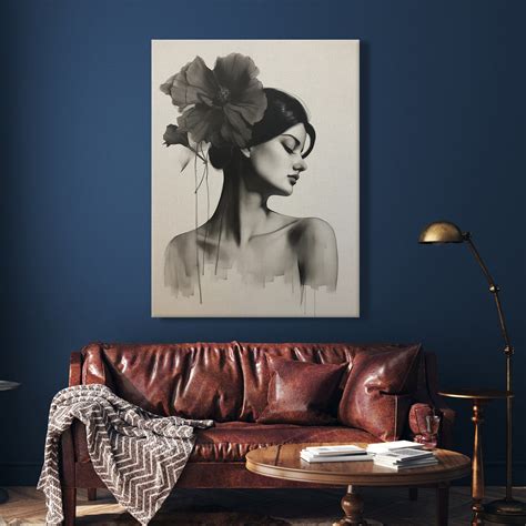 Experience the enchantment of Boho Chic with this canvas framed wall ...