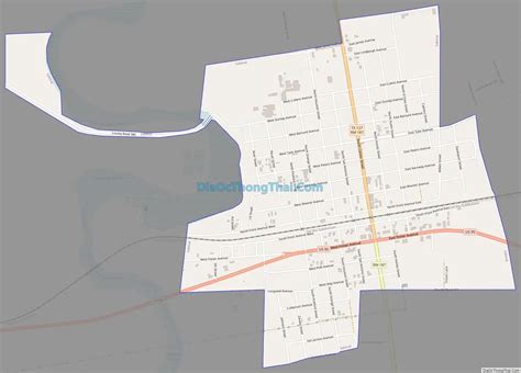 Map of Sabinal city - Thong Thai Real
