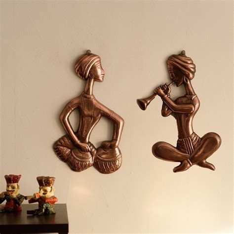 Buy Metal Handicrafts, Showpiece For Wall Online | Handicrafts Of India ...