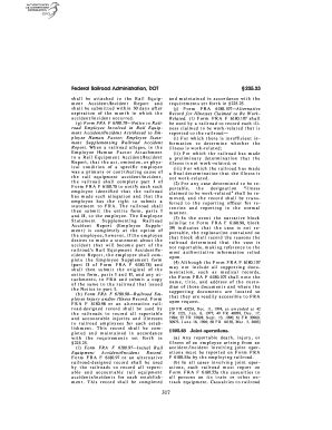 Federal Railroad Administration, DOT 225.23 - Gpo - Fill and Sign ...