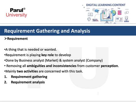 UNIT 2 - Requirement analysis is the process of gathering, specifying ...