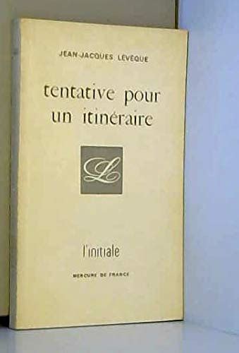 Amazon.in: Buy Tentative pour un itineraire Book Online at Low Prices ...