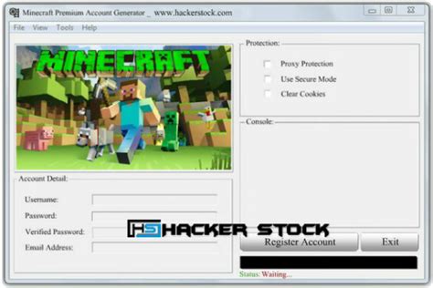Image result for Create Generator Account Minecraft