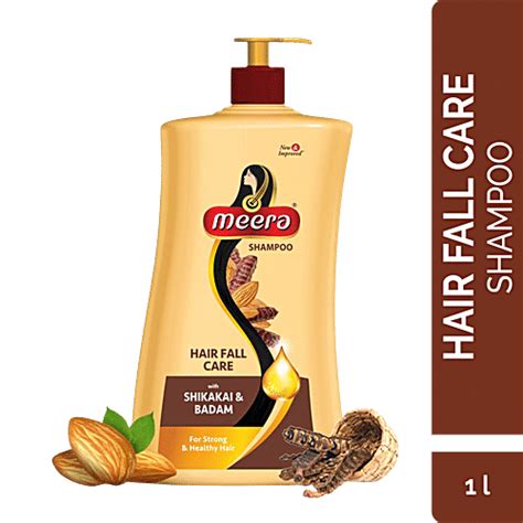 Buy Meera Hair Fall Care Shampoo - With Shikakai & Badam, For Strong ...