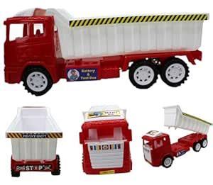 Neoinsta Big Size Friction Powered Plastic Dumper Truck Toy for kids ...