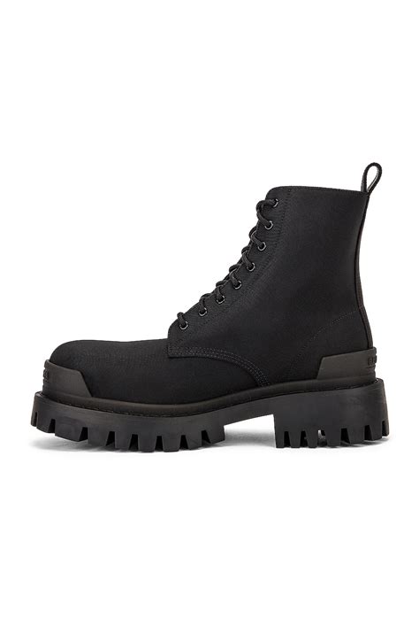Balenciaga Strike Boots in Black | FWRD