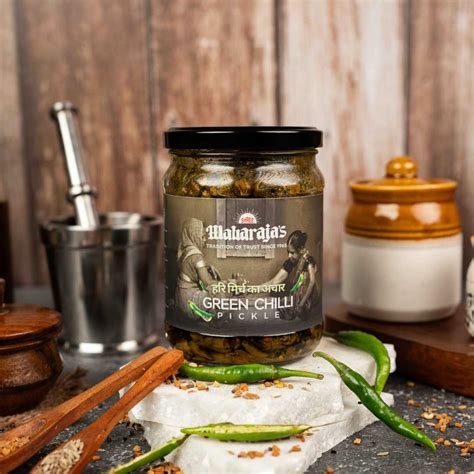 Homemade Green Chili Pickle (Hari Mirch Ka Achar) - Authentic Banarasi ...