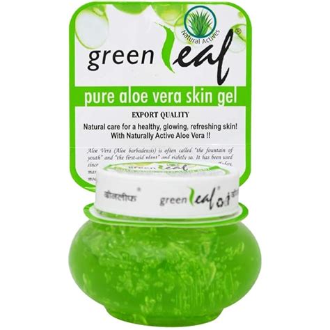 Green Leaf Pure Aloe Vera Skin Gel 120GM Pack of 1 : Amazon.in: Beauty