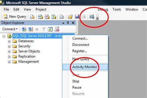 How to Kill in SQL Server On Activity Monitor 的图像结果