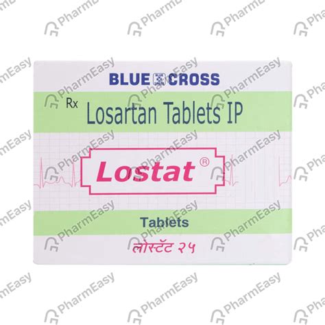 Lostat 25 MG Tablet (15): Uses, Side Effects, Price & Dosage | PharmEasy
