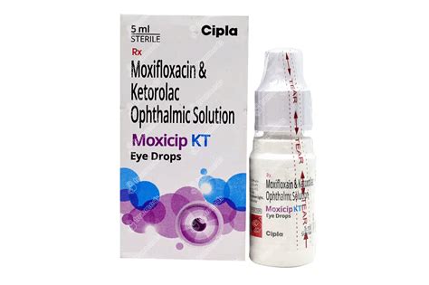 Moxicip Kt 0.5/0.5% Eye Drops 5 ML | Order Moxicip Kt 0.5/0.5 % Eye Drops 5 ML Online at Truemeds