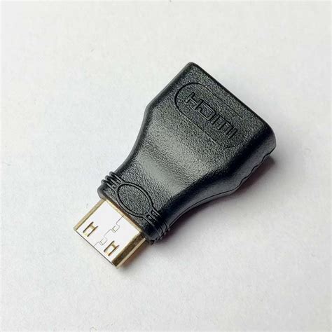 Mini HDMI Male to HDMI Female Adaptor – QuartzComponents