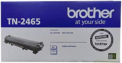 Brother TN-2465 Toner Cartridge (Black), Grey, Medium : Amazon.in ...