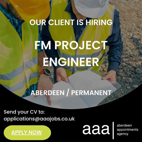 Aberdeen Appointments Agency on LinkedIn: #opportunity #engineer #aaajobs