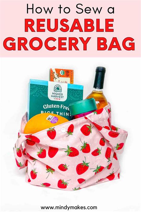 Image result for Reusable Grocery Bag Pattern