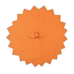 100 Origami Paper Double Sided Color 6x6 inches Square Easy Fold Paper ...