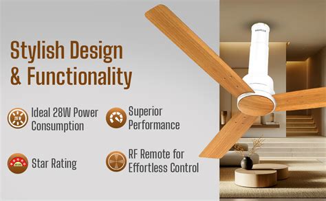 Buy Havells 1200mm Elio Prime BLDC Ceiling Fan | Remote Controlled ...