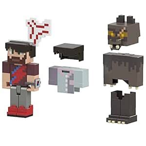Buy Mattel Minecraft Creator Series Action Figure & Accessories Set ...
