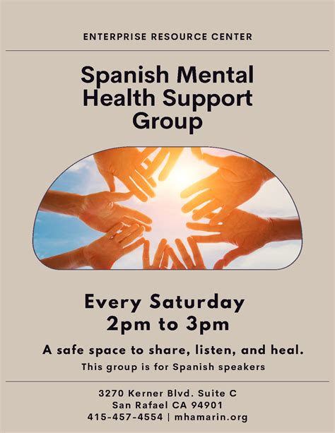 Welcome! Announcing a New Mental Health Support Group in Spanish ...
