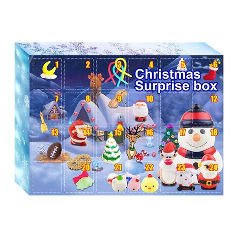 Buy Advent Calendar 2021 - 24 Days Of Surprises Fidget Toys Bulk ...