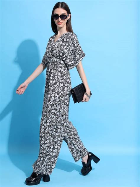 Tokyo Talkies Printed Women Jumpsuit - Buy Tokyo Talkies Printed Women ...