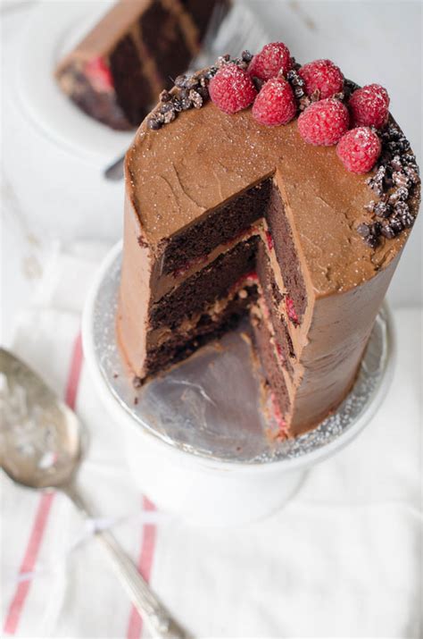 Image result for Chocolate Raspberry Cake