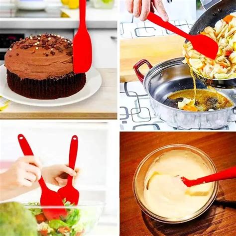 8.5 Inch Small Full Silicone Spatula | Heat Resistant